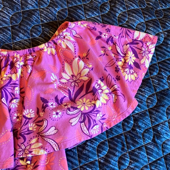 Pretty pink print knit top with ruffle sleeves by Woman Within, size 18, NWOT! - Picture 4 of 16